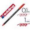 ROTULADOR Edding 1200 0,5-1mm (Rojo)