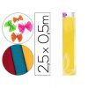 PAPEL CREPE 0,50ctm x 2,50mts (EXTRA 60%) (Amarillo)