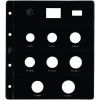 FUNDA MONEDAS 8-Pzas Euro Mod 1710 OPACA NEGRA