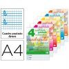 LIBRETA Liderpapel A-4 Pautaguia Cuadros 4mm 32-H C/Margen A