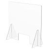 MAMPARA PROTECCION 85x75 Transp. C/ventana Seguridad 25cm