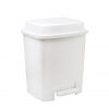 PAPELERA 22-Lt. 30x25x31 BLANCA Con PEDAL