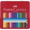 LAPICES Faber-Castell 24 Colores Colour-grip C/Metal