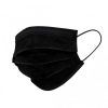 MASCARILLA FACIAL Quirúrgicas 3-Capas (Negro)