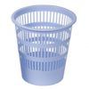 PAPELERA PLASTICA REJILLA 12-Lt  C/Pastel (Azul)
