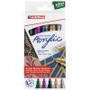 ROTULADOR ACRYLIC Edding 5-Colores 2-3mm Permanente