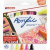 ROTULADOR ACRYLIC Edding 3D 5-Colores 5-10mm Permanente