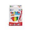 ROTULADOR Carioca JOY 12+2-Colores C/Cartón