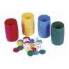 FICHAS PARCHIS 4 CUBILETES