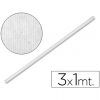 ROLLOS PAPEL EMBALAR 1x3mt (Blanco)