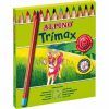 LAPICES Alpino 12-Colores TRIMAX Maxilapiz Triangular