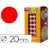 GOMETS ESCOLAR ROLLO Redondos 20,0 (Rojo)