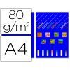 PAPEL Fotocopia A-4 80gr. 100-H Color (Azul Cielo)