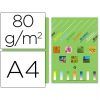 PAPEL Fotocopia A-4 80gr. 100-H Color (Verde-Claro)
