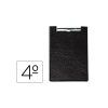 PLACA PORTA-Notas 4º PVC C/PINZA SUPERIOR DENTADA