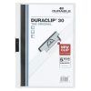 DOSSIER CLIP A-4 30-Hojas PVC (Blanco)