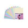 PAPEL Fotocopia A-4 80gr. 100-H 10-Colores PASTELES