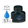 TINTA ESTILOGRAFICA Parker Tintero 2-Onzas AZUL Permanent