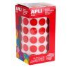 GOMETS ESCOLAR ROLLO Circulos 15mm (ROJO)