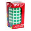 GOMETS ESCOLAR ROLLO Circulos 10,5mm (VERDE)