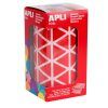 GOMETS ESCOLAR ROLLO Triangulos 20x20x20mm (ROJO)