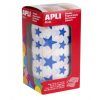 GOMETS ESCOLAR ROLLO Estrellas 10 y 10 2360u. (AZUL)