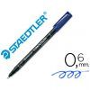 ROTULADOR 318 F 0.6mm LUMOCOLOR (Reproyeccion) (Azul)