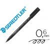 ROTULADOR 318 F 0.6mm LUMOCOLOR (Reproyeccion) (Negro)