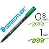 ROTULADOR 317 M 1mm LUMOCOLOR (Reproyeccion) (Verde)