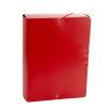 CARPETA PROYECTOS Fº 90mm CARTON C/Gomas (ROJO)