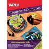 ETIQUETA CD´S 114mm Ink/Las/Cop Permanente. 100H=200u. OPAC