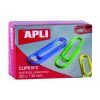 CLIPS COLORES 32mm Nº2 C/100u. SURTIDOS