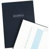 LIBRO RESERVAS A-4 96-Hojas T/Tela Azul