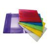 CARPETA GOMAS A-4 Polip. 3-Solapas Traslu. Colorgraf Surt.