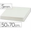 LAMINAS CARTON Pluma-Color 50x70 5mm BLANCO
