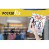 SUJETA POSTERS PORTERFIX A-5 PLATA/BLANCO/AZUL