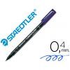 ROTULADOR 313 S 0.4mm LUMOCOLOR (Retroproyeccion) (Azul