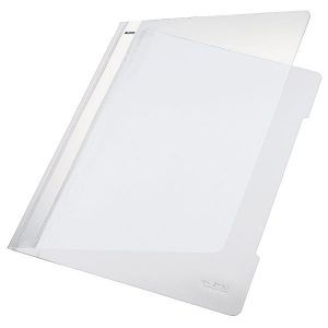 DOSSIER FASTENER A-4 C/Tarjetero PVC (Blanco)