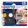 PURPURINA MAQUILLAJE CARA Giotto PINCEL SET 6 Colores MAKE U