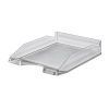 BANDEJA OFICINA Mattio Apilable Plast. Traslucido (Negro)