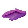 BANDEJA OFICINA Mattio Apilable Plast. Traslucido (Violeta