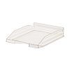 BANDEJA OFICINA Mattio Apilable Plastico Traslucido (CRISTAL