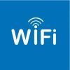 ETIQUETA SEÑALIZADORA ZONA WIFI 114x114 1u.