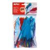 PLUMAS Manualidades SURTIDAS B/100u.