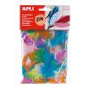 PLUMAS COLORES Manualidades COLAGE 14gr. 24u.