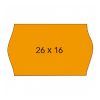 ROLLO ETIQUETA PVP Apli 26x16 Removible 6u. (Naranja)