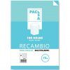 RECAMBIO PAPEL Fº Cuadros 4x4mm 100-H T/MULTIPLE 70gr.