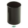 CUBILETE PORTALAPIZ 10x8 Plastico Opacos (Negro)
