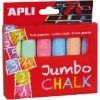 TIZAS COLORES C/6u. JUMBO