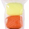CUERDA RAFIA NATURAL Pack-3 Colores x 30mt